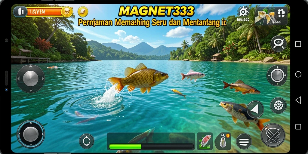 Tangkapan ikan yang memukau dalam gameplay MAGNET33.
