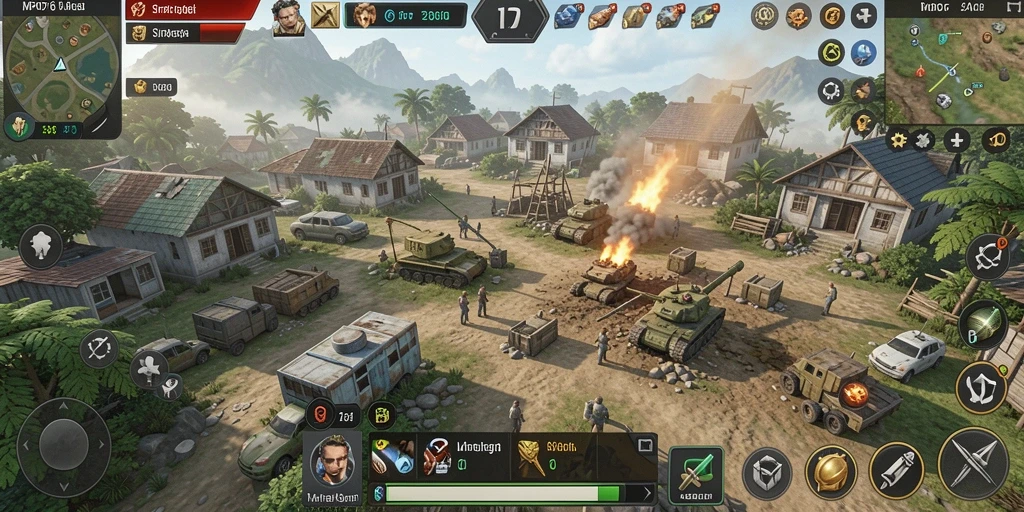 Screenshot gameplay <strong>MPO76</strong> menampilkan strategi dan pembangunan kota yang seru.