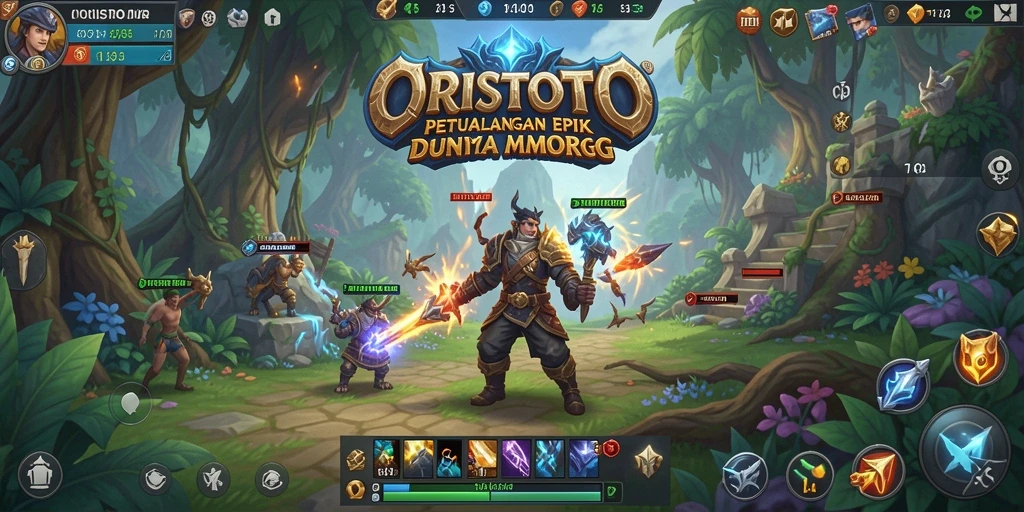 Gameplay menarik ORISTOTO yang penuh petualangan dan tantangan.